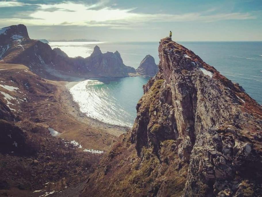 Fjosen - Bleik Beach Leilighet Eksteriør bilde